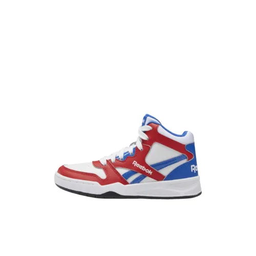 Reebok Royal BB4500 Court MID Top Винтажные баскетбольные кроссовки Синий Красный Детский