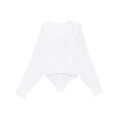 NORMA KAMALI Белый Женское боди