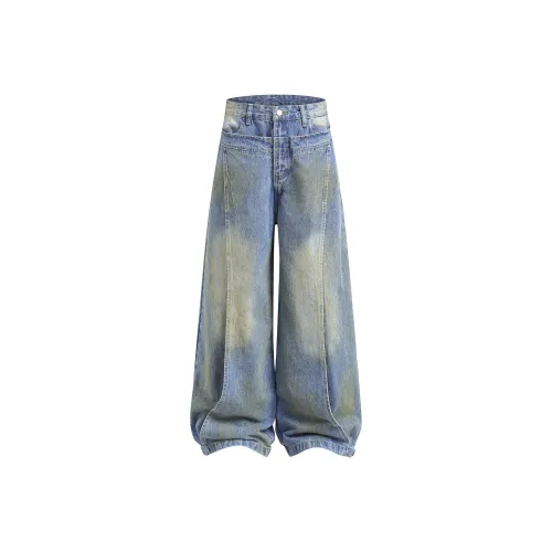 Ant Studio Blue Unisex Jeans