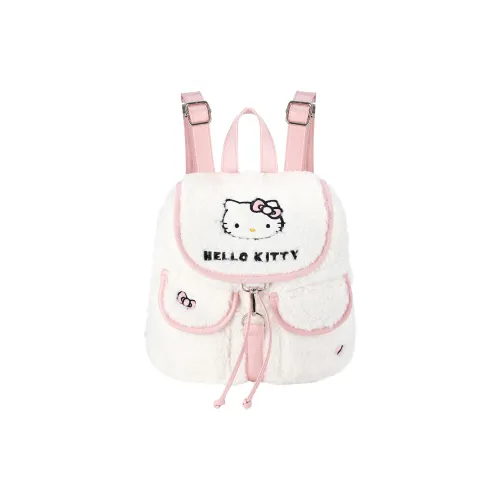 Sanrio Hello Kitty Polyester Backpack Pink White