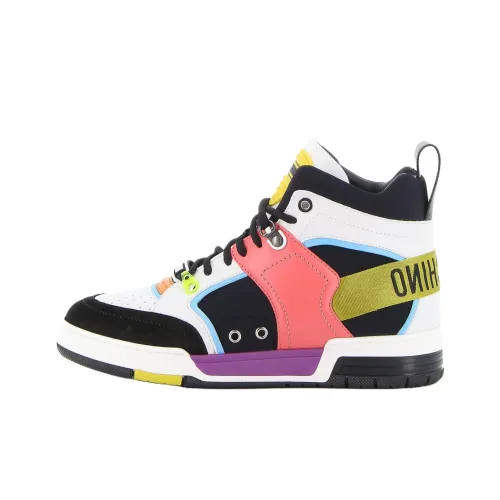 MOSCHINO Высокий Топ Стильный Скейтбординг Мужской Многоцветный