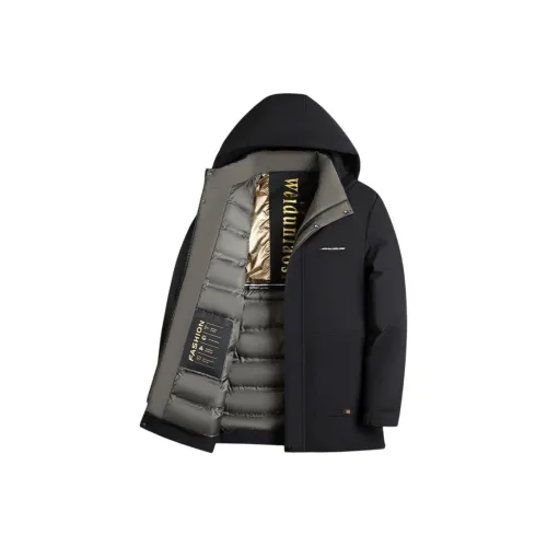 Vintage Cars Пуховая куртка Пальто Мужской