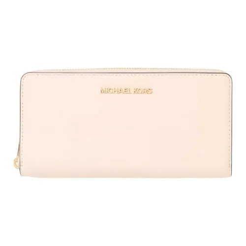 MICHAEL KORS Jet Set Travel Коровья кожа Кошелек Большой Женская Белая