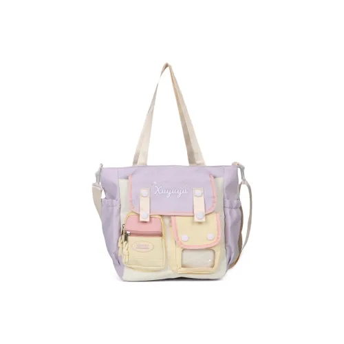 BUBM Twill Сумка через плечо Стандартная Женская Фиолетовая Зеленая Синяя Розовая