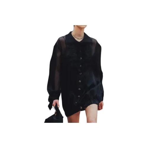 CHANEL Черные Женские Рубашки