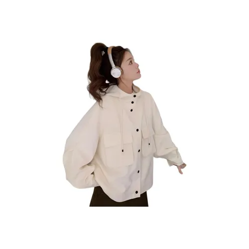 GORGEOUSIDEA Экрю Куртка Женская Куртка