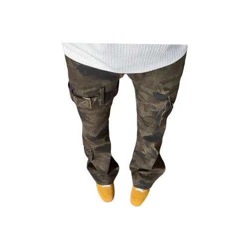 SOUL WORKER Камуфляж Унисекс Джинсы