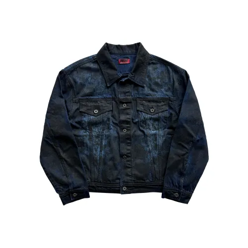 EODUP Синий Унисекс Джинсовые куртки