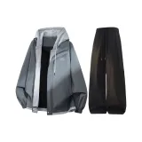 Haze Синий Топ + Черные Штаны