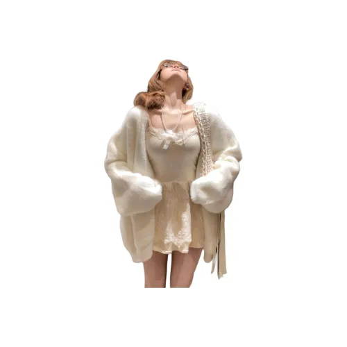 Dippanis Экрю Женская Трикотажная