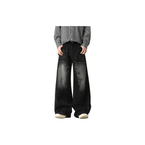 IXXPD Черные Унисекс Джинсы