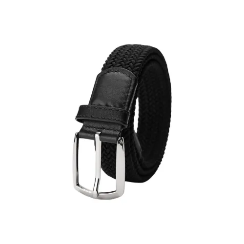 EMZ Ремни из коровьей кожи Мужской Черный 3,4CM