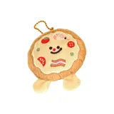 Сырная пицца, кукла, подвеска