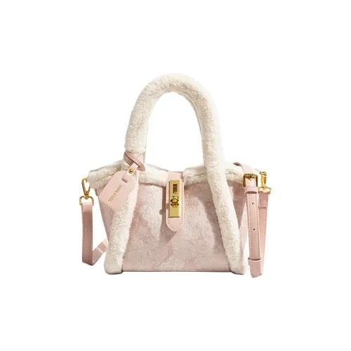 CAEISL KCIEL Полиуретан Синтетическая кожа Сумка Сумка через плечо Сумка через плечо Женская Розовая