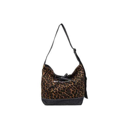 Gerlanx Ткань Сумка через плечо Стандартная Женская Черная Кофейная