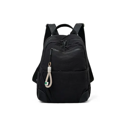 Old Man's Head Ткань Рюкзак Унисекс Черный Хаки