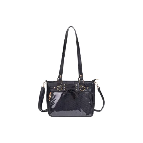 BOTH PLAY ПУ (полиуретан) Ит-Сумка Стандартная Женская Черный Белый