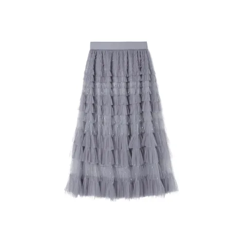 LOUISY AO Повседневный Длинный Юбка Женские