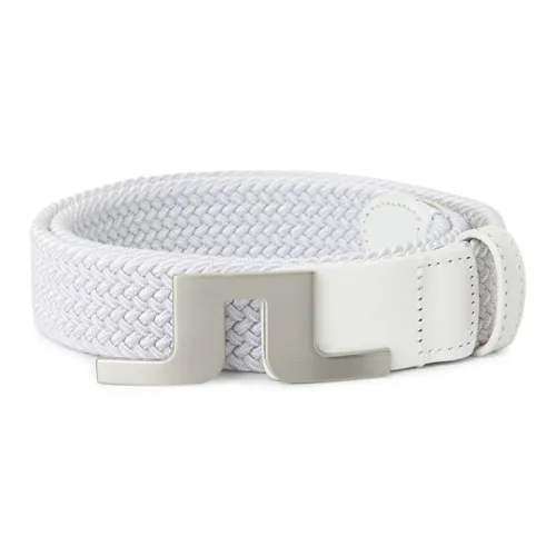 J.Lindeberg Полипропиленовый ремень унисекс белый 3,5 см