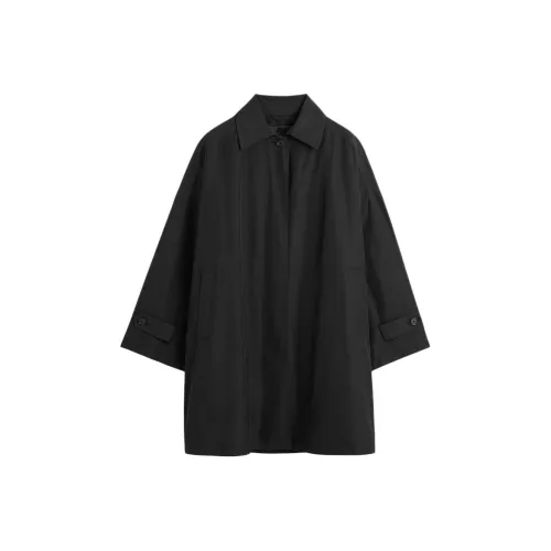 TOTEME Черное Женское Пальто