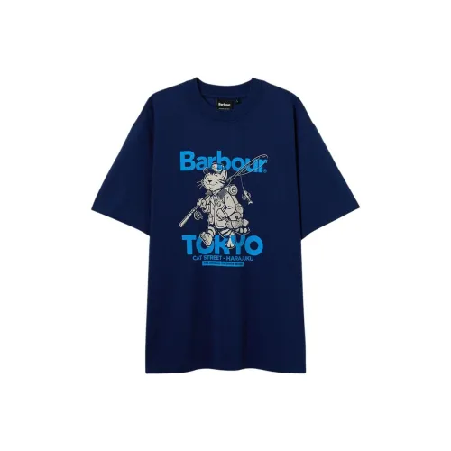 BARBOUR Синий Унисекс T-рубашки