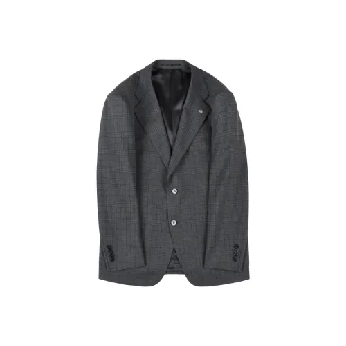 Raidy Boer Черная клетка Мужские Деловые костюмы