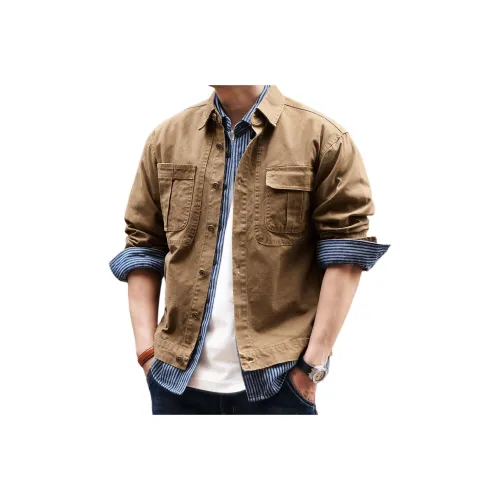 GELANLU Осенняя куртка свободный крой унисекс