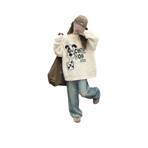 ЮЙЧЖАОЛИНЬ Абрикос Школьный возраст Свитера