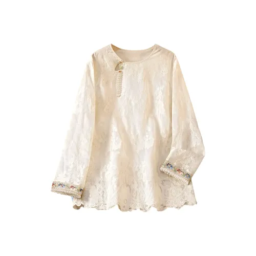 TOUCH Экрю Женские Рубашки