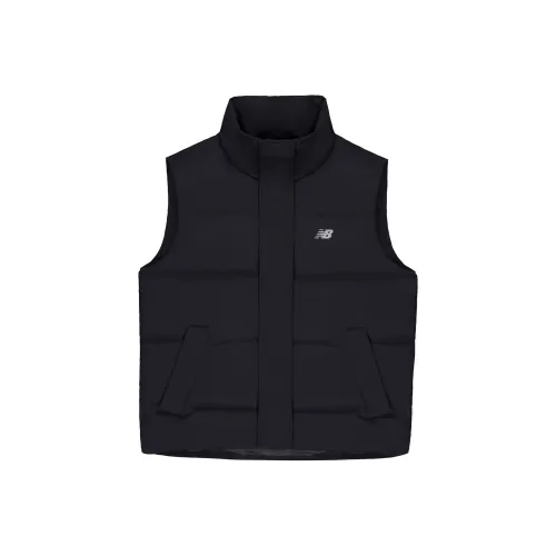 New Balance Черный Мужской Пуховый жилет