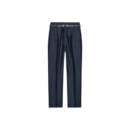 ZARA Индиго Женские Повседневные Брюки