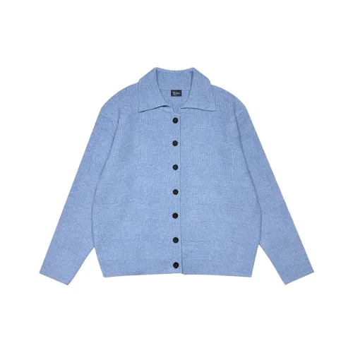 THE AIER Синий Унисекс Трикотаж