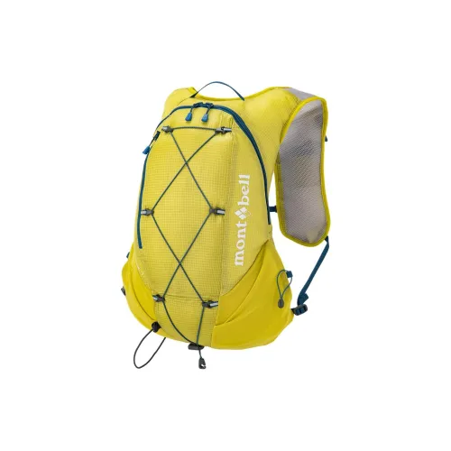 MONTBELL 7L Альпинистский рюкзак Outdoor Сумка Nylon Желтый Unisex