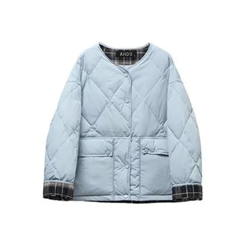 AHDO Светло-синий Женский пуховик