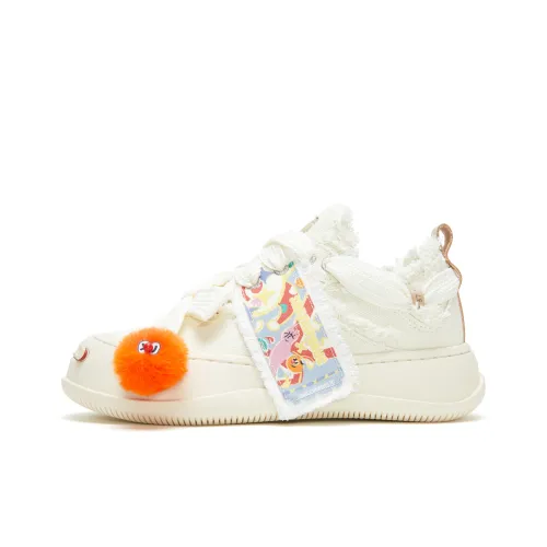 SMILEREPUBLIC Laugh series Низкий топ Платформа Кеды Унисекс