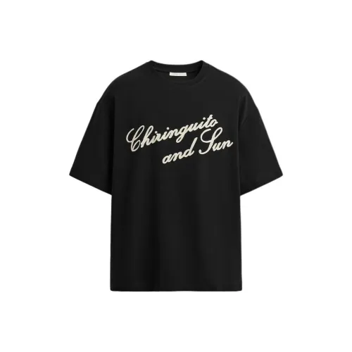 ZARA Мужские черные T-рубашки