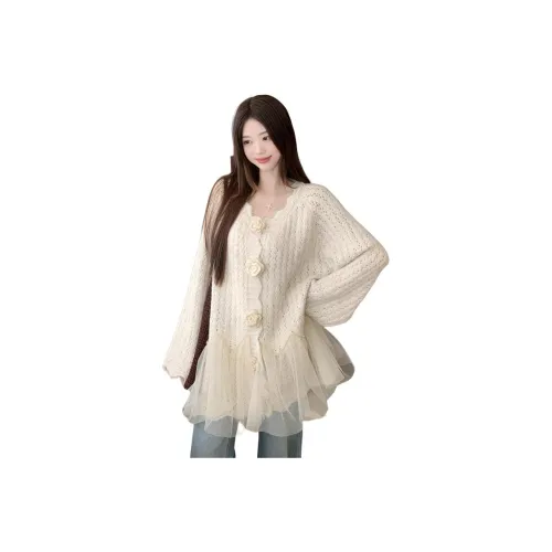 PZHK Кардиган Свитер Женские Трикотаж