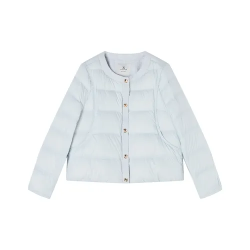 XIANGYING Светло-синий женский пуховик