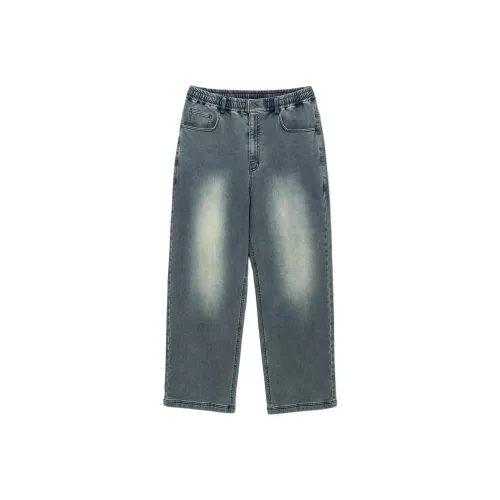 New Era FW25 Джинсы Корейский стиль Унисекс