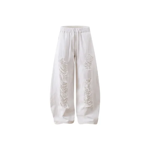 Ant Studio Белый Унисекс Джинсы