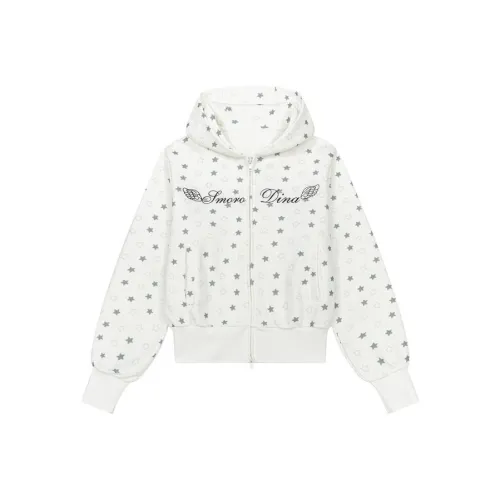 Dippanis Белый Женский Свитшот