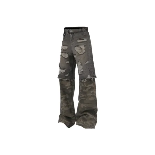 YGHOME OFFICIAL Изображение Цвет Унисекс Джинсы