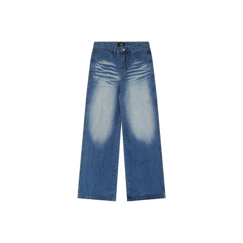 Ant Studio Blue Unisex Jeans