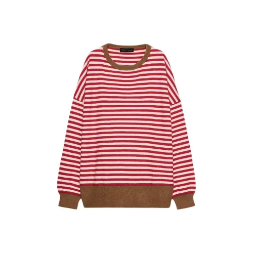 ZARA Телесный Красный Женский Трикотаж