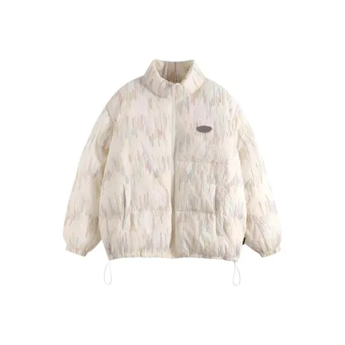 AFGGD Белый Женские пуховики