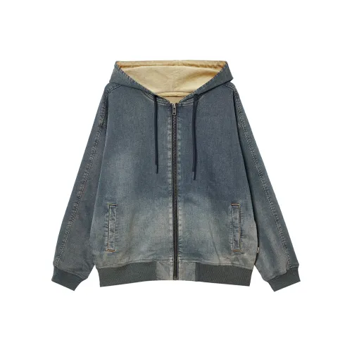 JACK JONES A14 Темный деним синий Мужская куртка