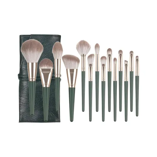 LUODAIS 14 шт Набор кистей для макияжа одежды супермягкий пудра щетка тени для век румяна кисть инструменты для красоты полный комплект