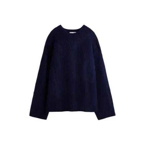 H M Морской Синий Женский Свитер