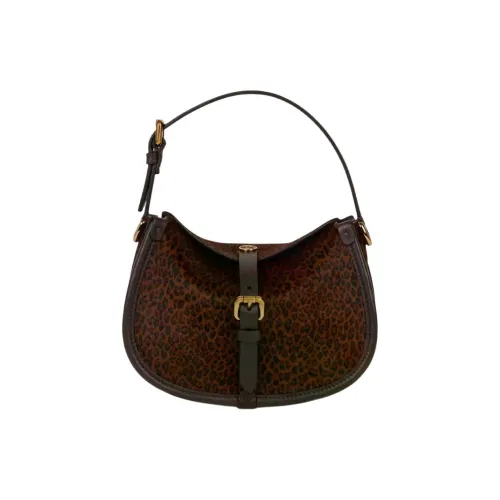 ETRO Сумка из кожи теленка маленькая умбра для женщин одно плечо