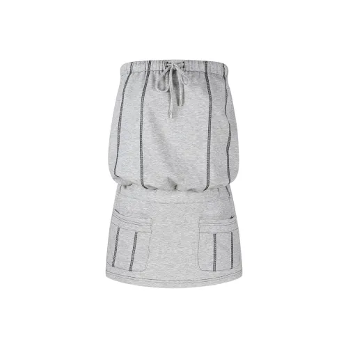 GRAYISMOON Без рукавов Платье Женское